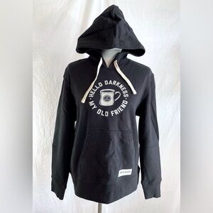 Life is Good Hoodie – “Hello Darkness My Old Friend” – Size Small, NWOT